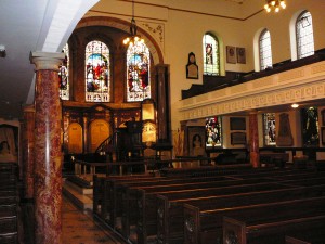 Wesleys Chapel interior